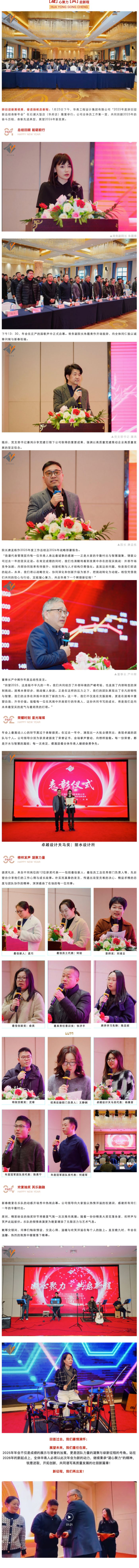 凝心聚力·共启新程丨华甬工程设计集团2025年度总结表彰年会圆满落幕