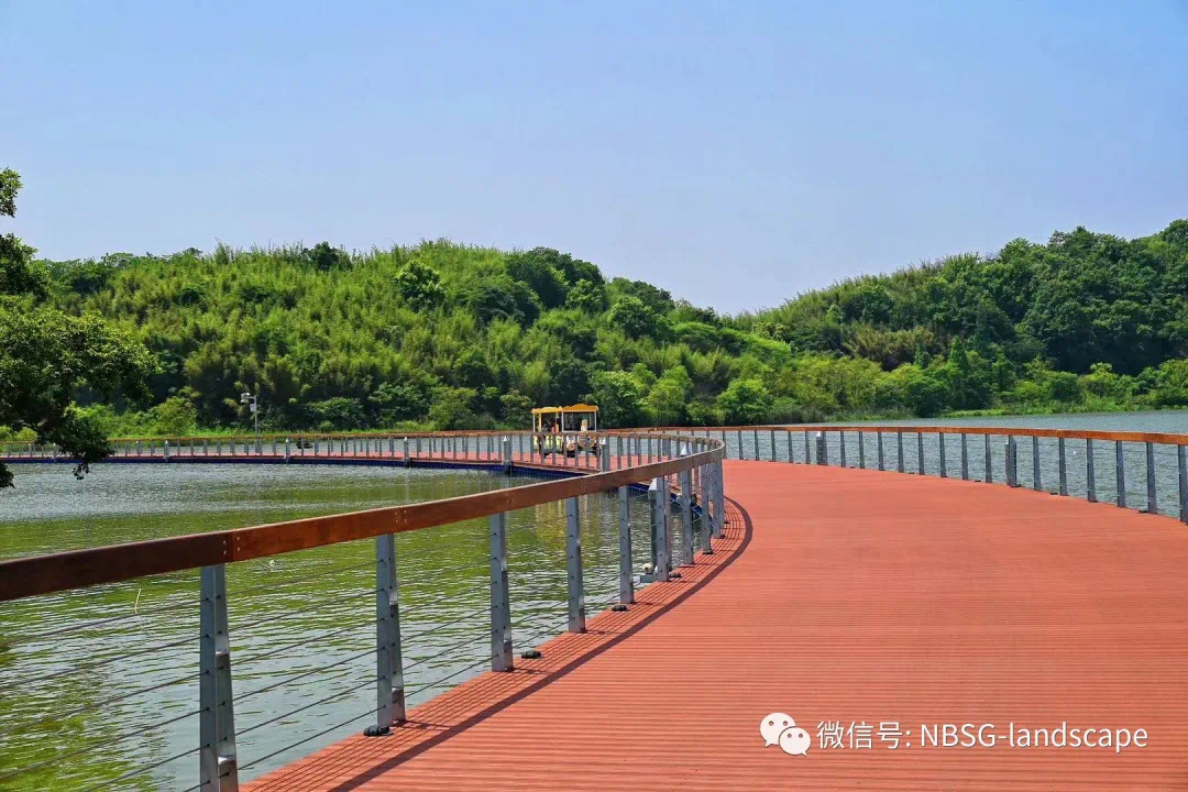 我院2020年EPC项目—“新晋网红打卡地”东钱湖秘境段水上浮桥项目(图7)